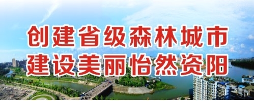 私人影院看屌阴道创建省级森林城市 建设美丽怡然资阳